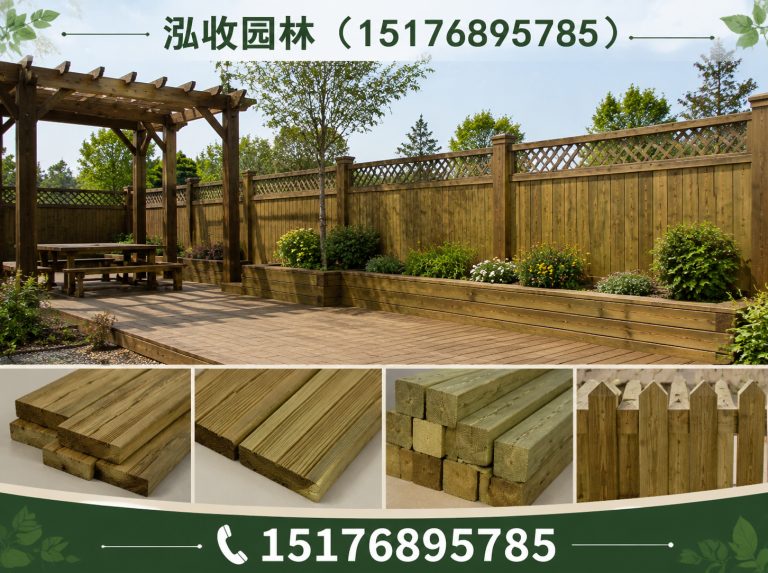 长治防腐木展示图
